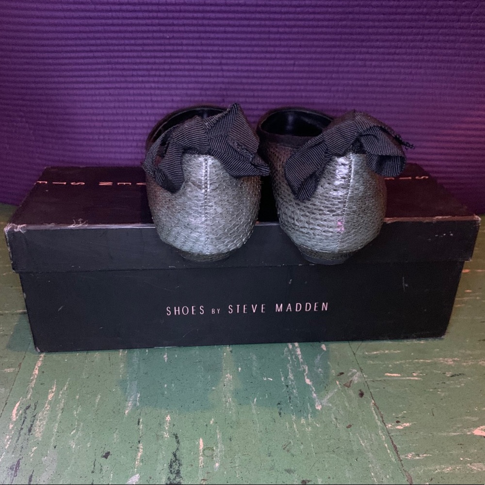New Steve Madden Flats Snakeskin Size 6.5 - Picture 7 of 7